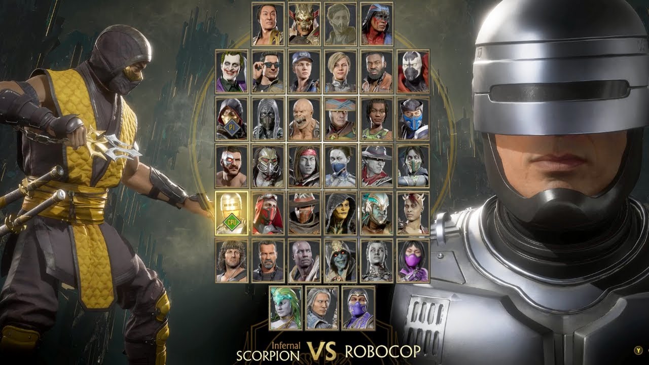 MK10 - Mortal Kombat X - Todos os personagens / All Characters